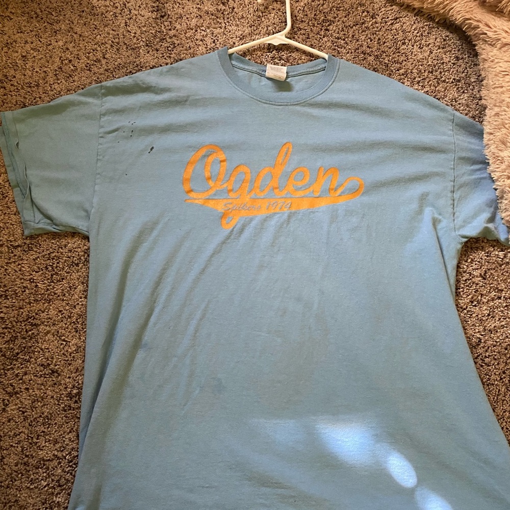 Baseball style T shirt